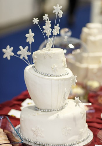Hochzeitstorte Winter