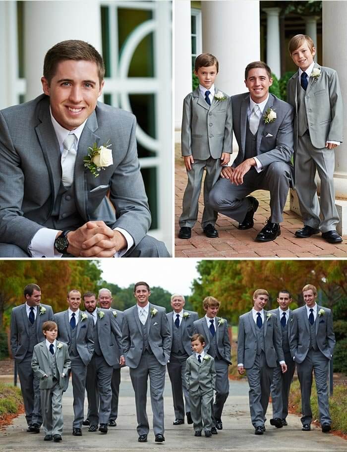 christliche Hochzeit der Bräutigam