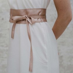 Brautgürtel Rosegold