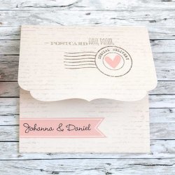 Ausgefallene Hochzeitseinladung