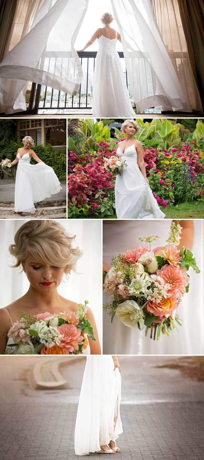 Braut der Regenschirm Hochzeit