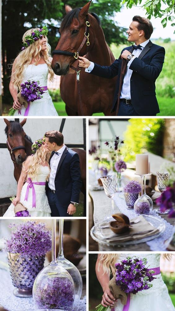 Fotostory Rustikale Hochzeit