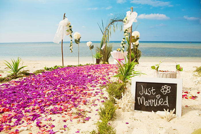 Heiraten am Strand