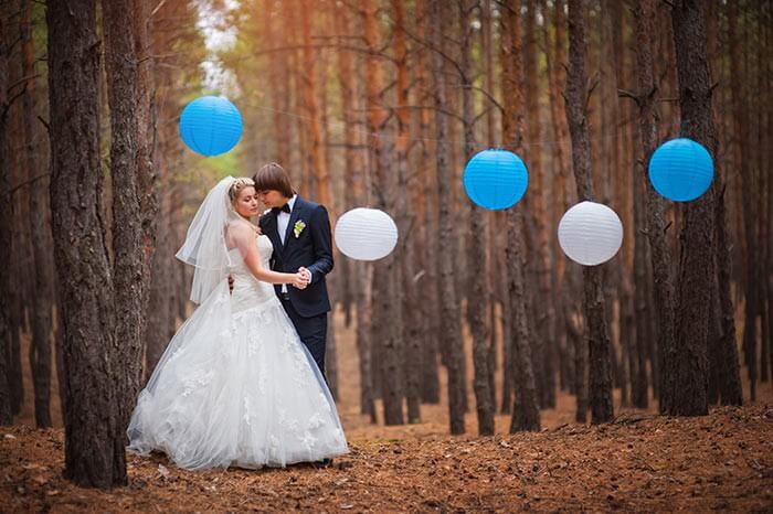 Hochzeit im Wald