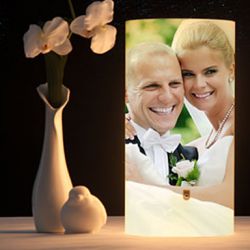 Fotolampe als Hochzeitsgeschenk