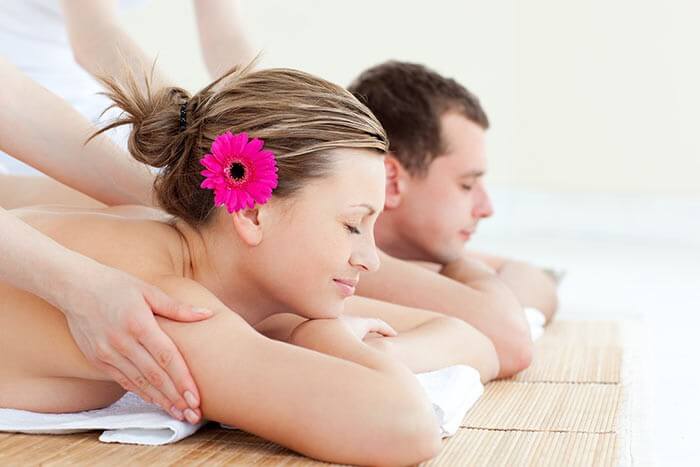 Hochzeitsüberraschung Wellness Massage