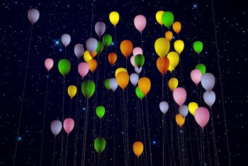 LED Luftballons zur Hochzeit