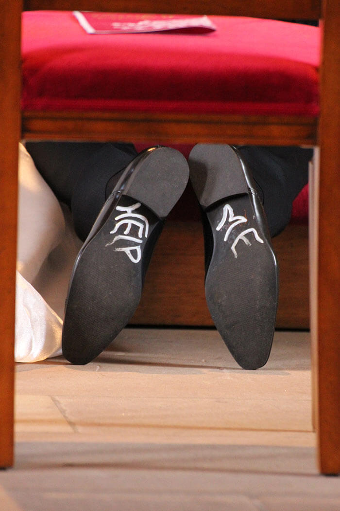Schuhsticker zur Hochzeit Die 15 schönsten Aufkleber im Überblick