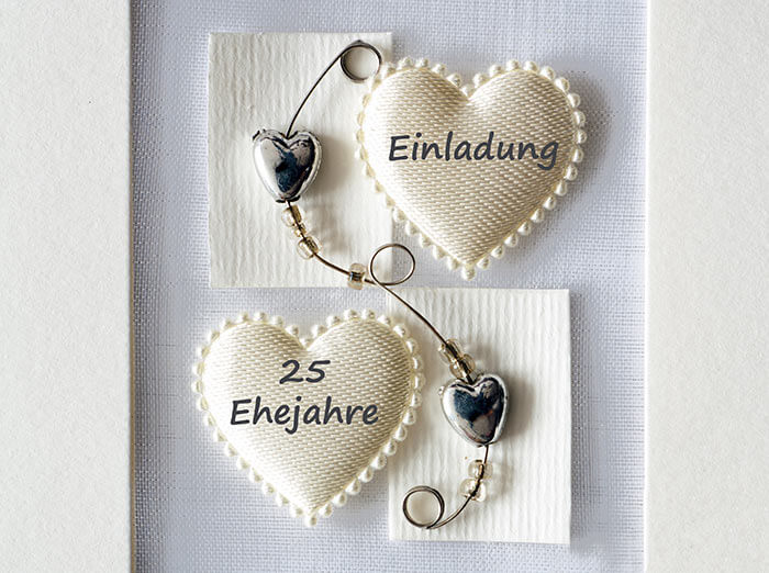 Einladungskarten Silberhochzeit Die Besten Ideen Fur Text Fotos Und Design