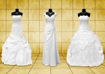 Brautkleider: Formen und Schnitte