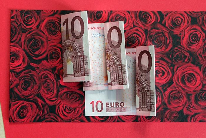 EheJackpot Witziges Geldgeschenk zur Hochzeit Anleitung