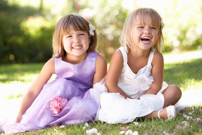 Kinder bei der Hochzeit