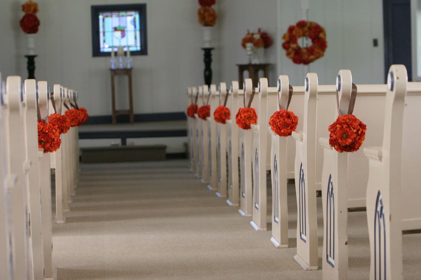 Blumen Hochzeit Kirche