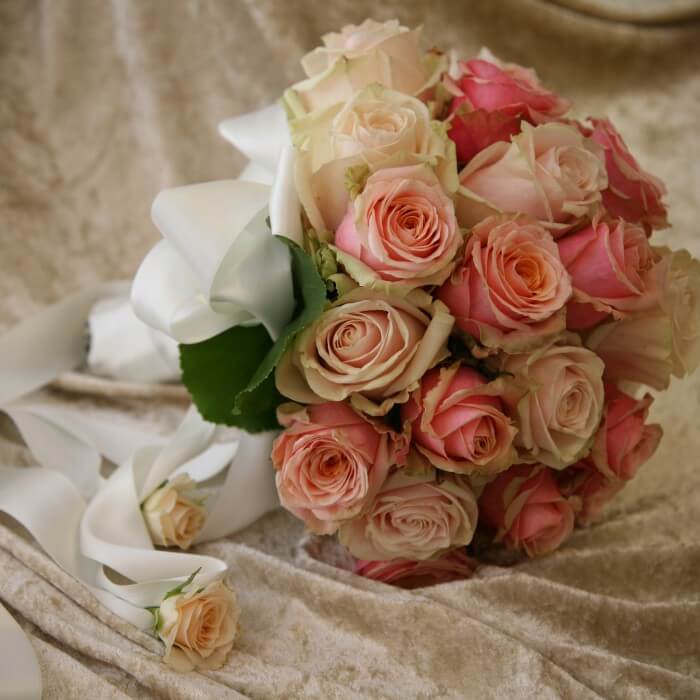 Brautstrauß Rosen