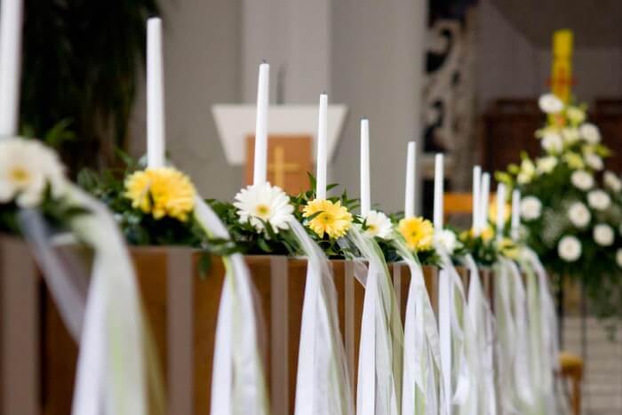 Deko für Hochzeit