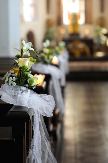 Hochzeit Kirchendeko