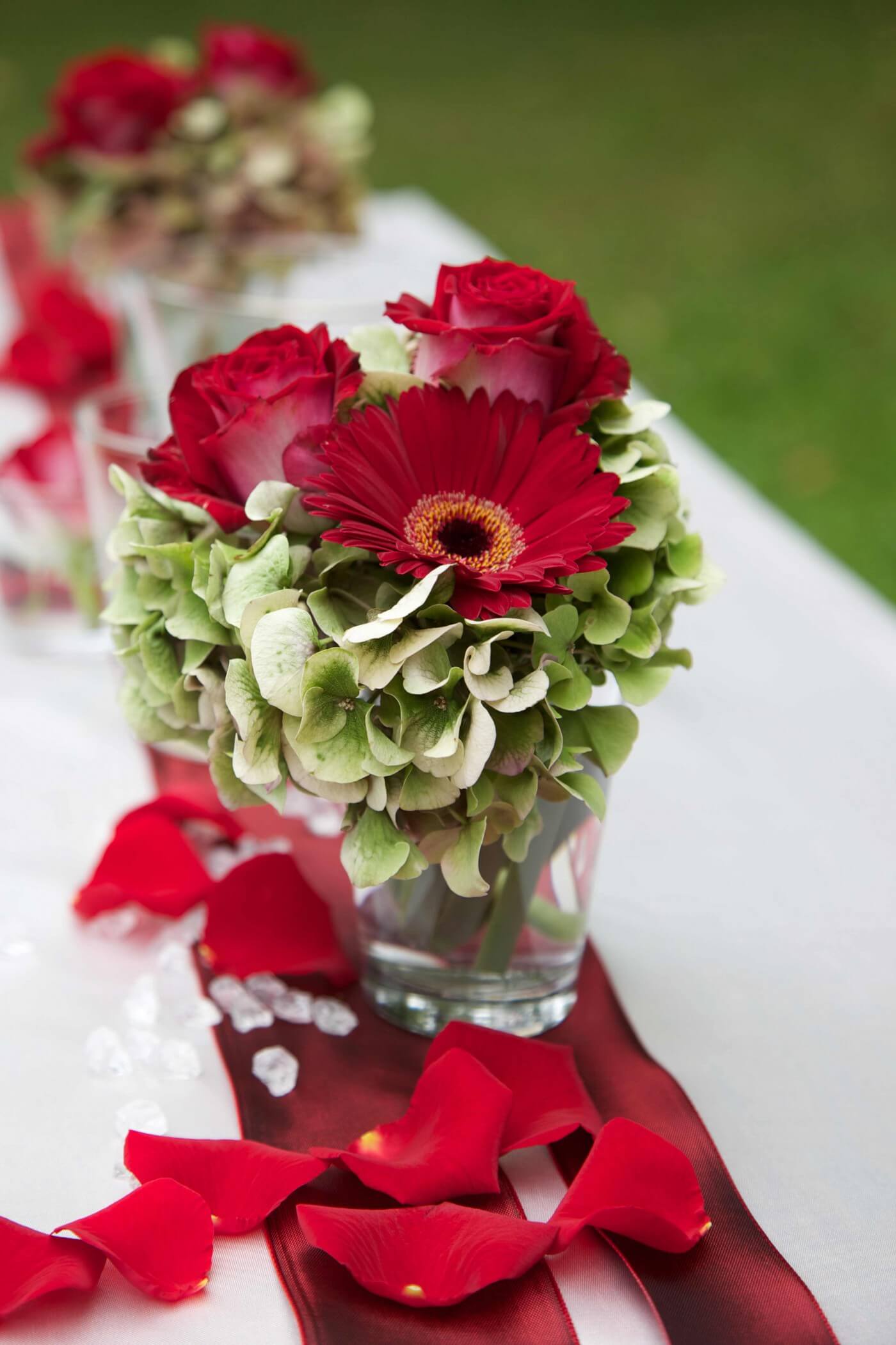 Hochzeit Tischdekoration Blumen