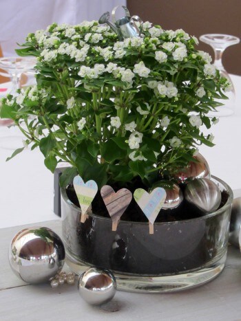 Silberhochzeit DekoIdeen mit Pfiff von Tischdeko bis Dekoration für