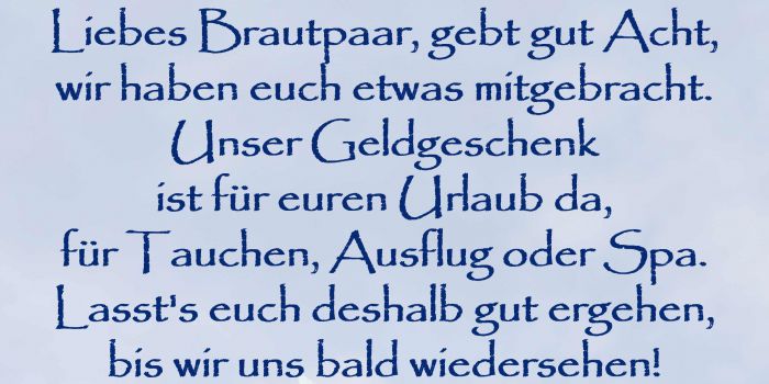 Hochzeitsreime_verse_Geldgeschenk 700x350