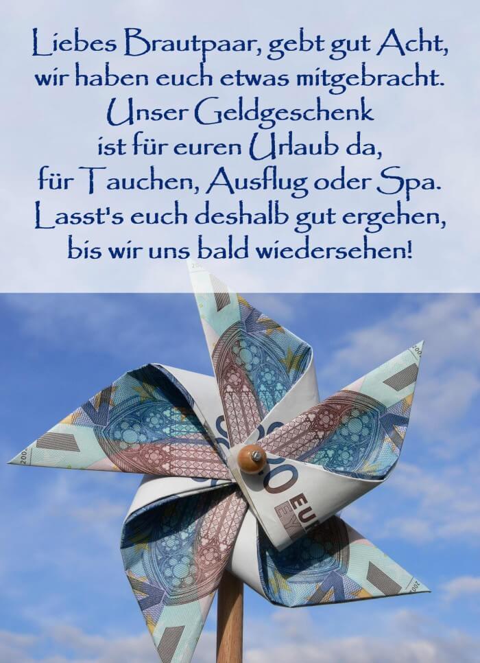 Geldgeschenk türkische hochzeit