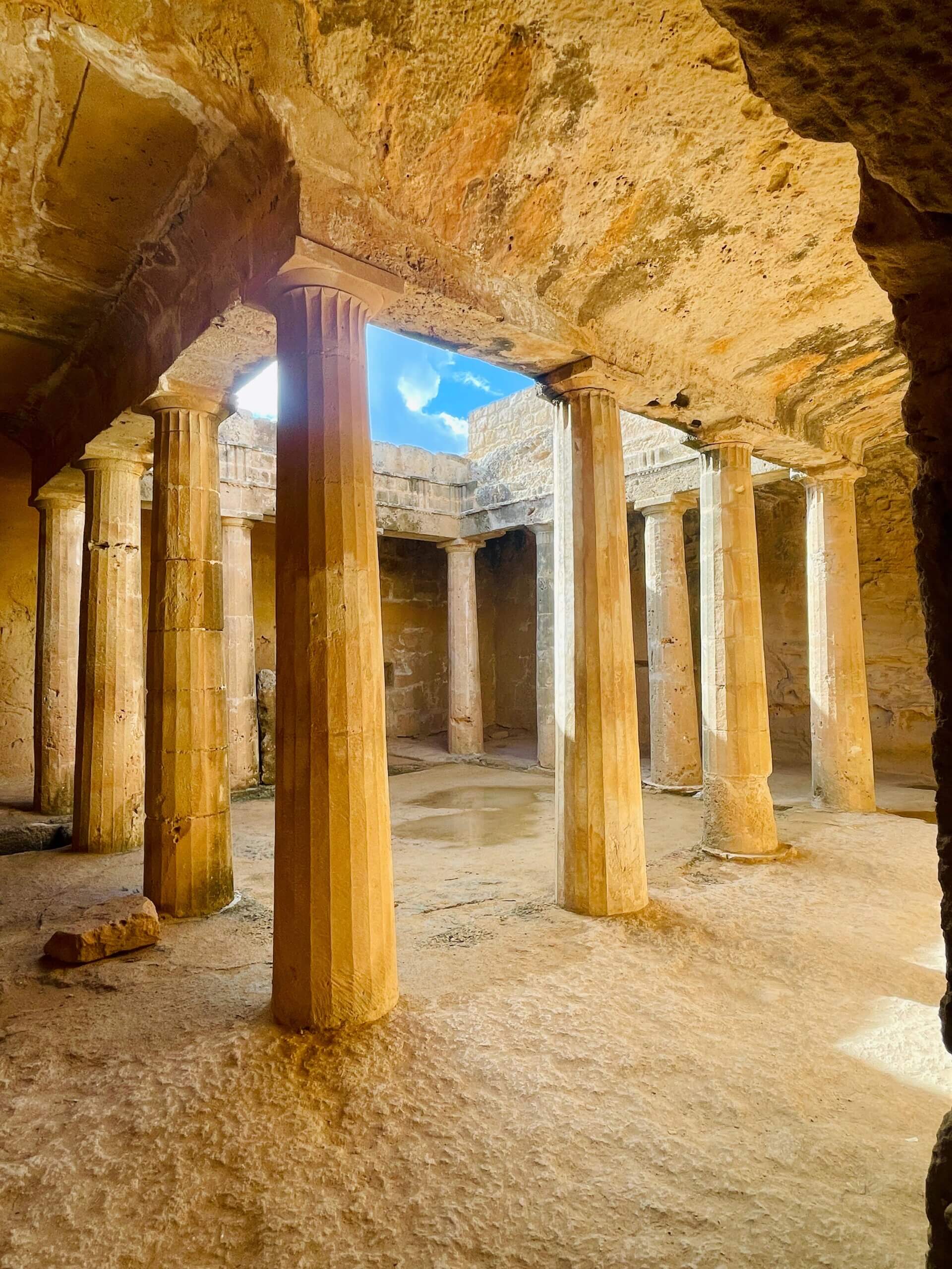 Königsgräber von Nea Paphos Unesco Erfahrung