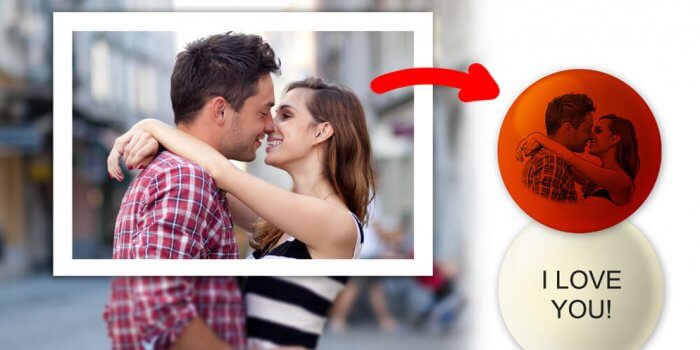 M&ms mit Foto
