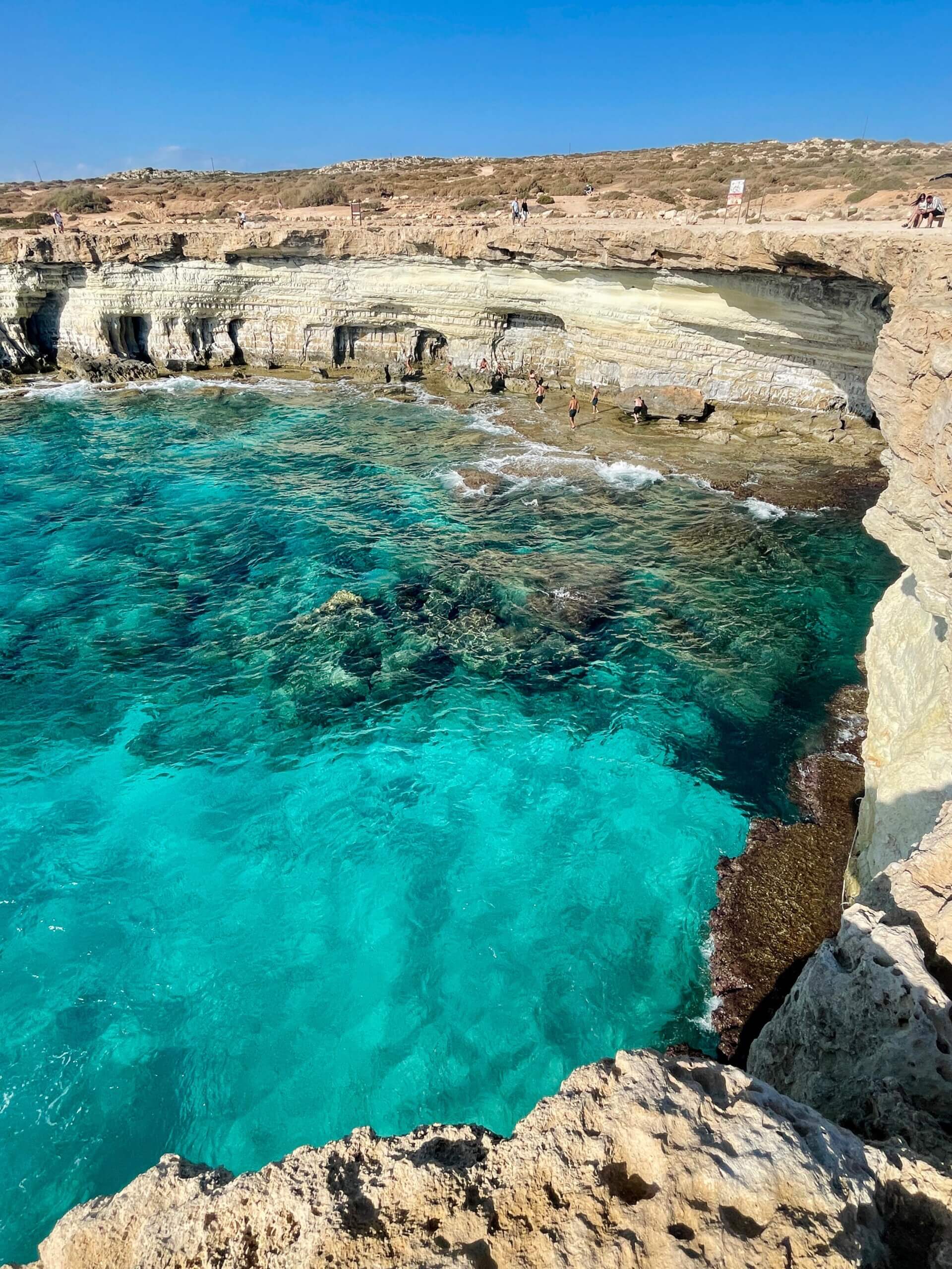 Sea Caves Ayia Napa Zypern Strandurlaub Hochzeitsreise
