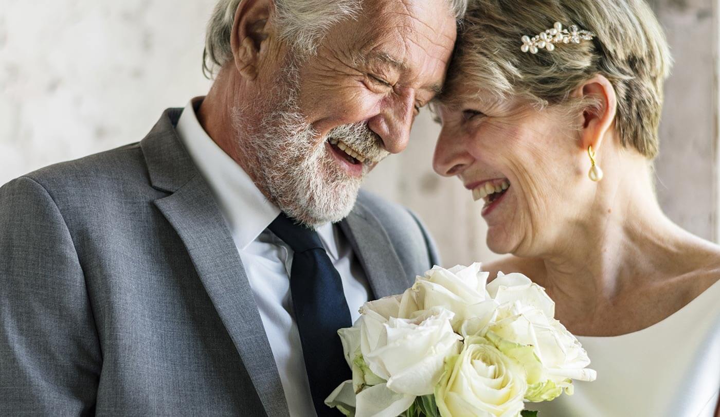 Ältere Braut Brautkleider für die zweite Hochzeit