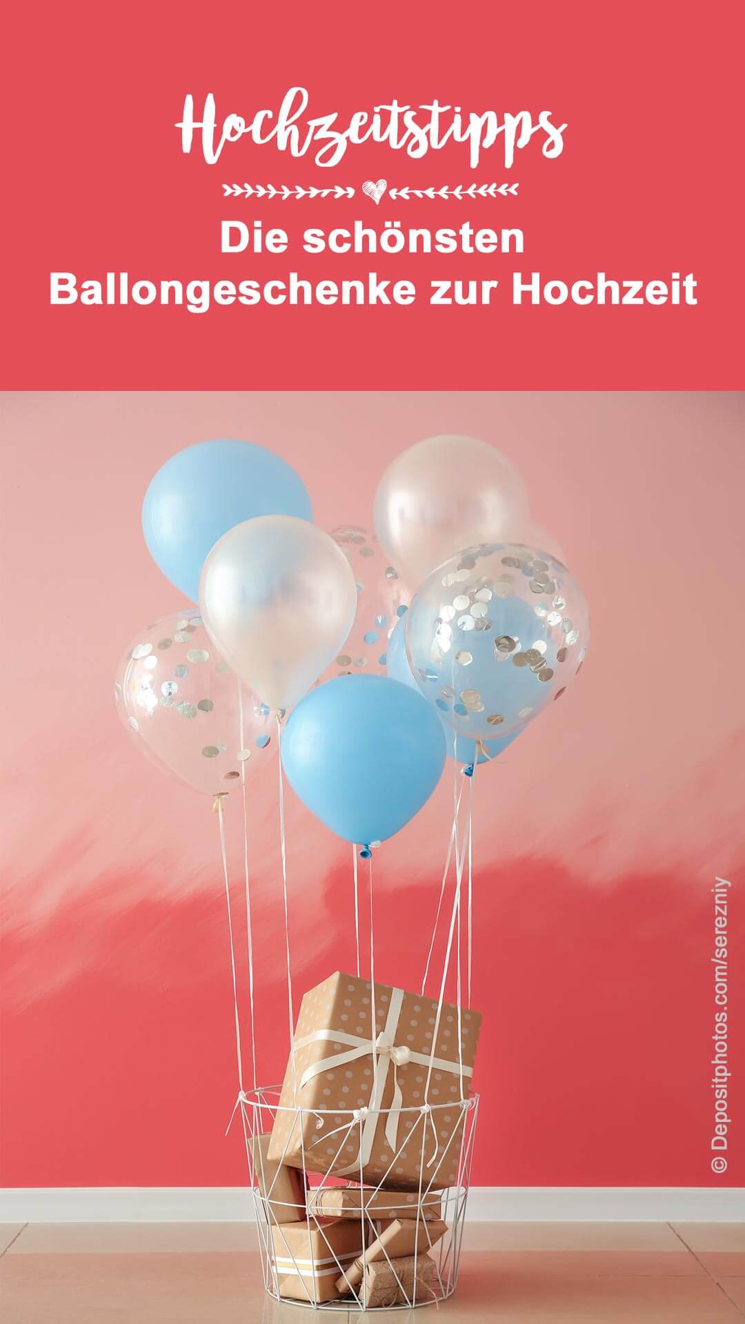 Ballon-Geschenk Hochzeit