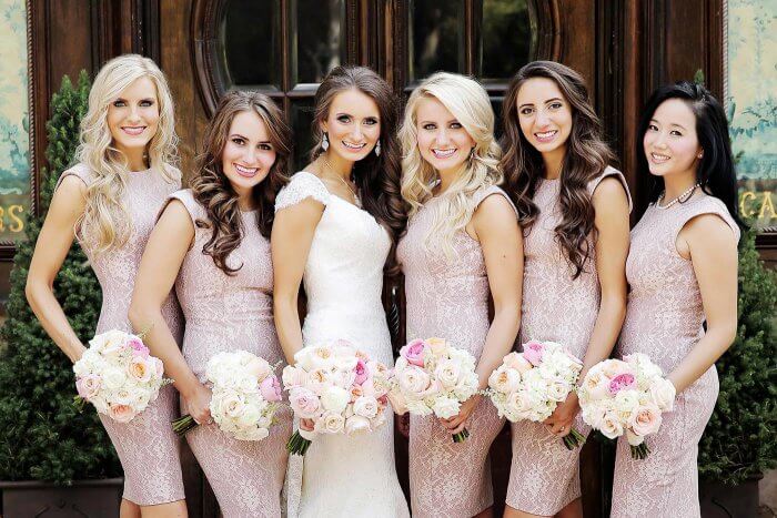 Hairstyles for bridesmaids