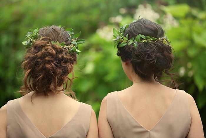 Bridesmaid hair accessories