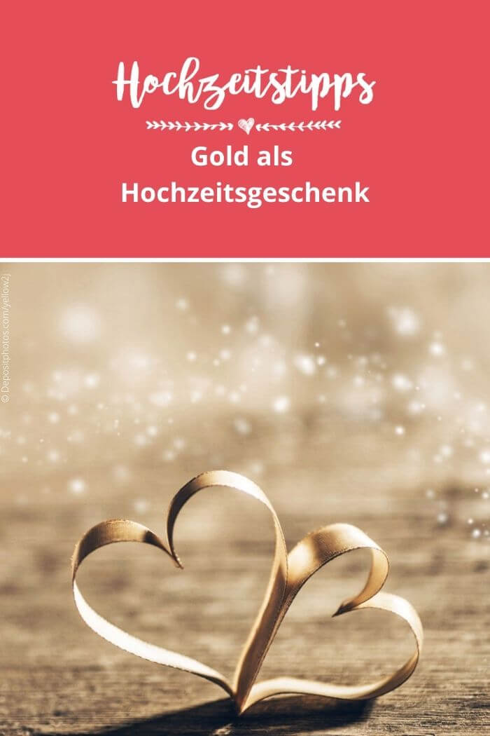 Gold als Hochzeitsgeschenk