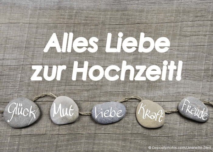 Hochzeitsgrüße für Frischverheiratete Die schönsten Zitate, Sprüche