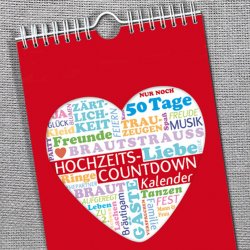 Countdown Kalender Hochzeit