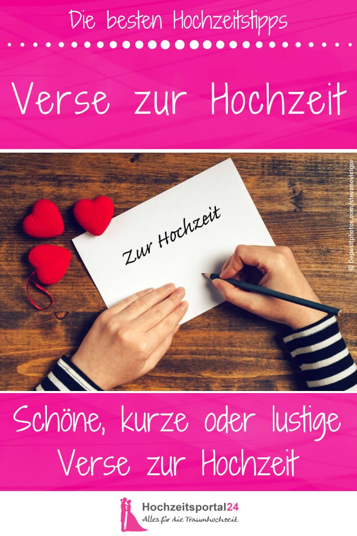 Verse für Hochzeit