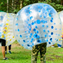 JGA Bubble Fussball