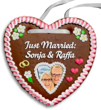 Lebkuchenherz Hochzeit