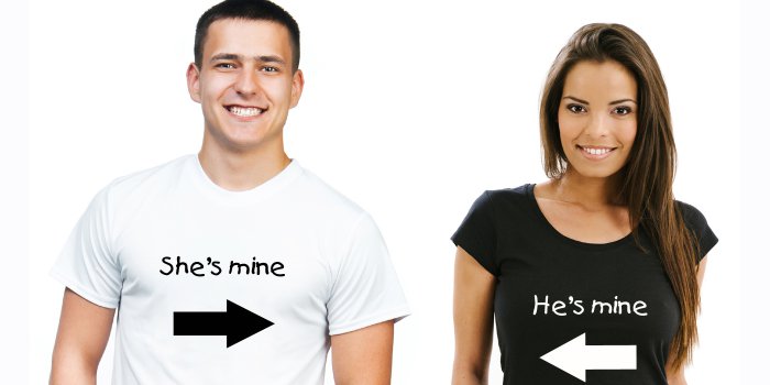 PartnerShirts witzige Idee zu Hochzeit, Polterabend & JGA