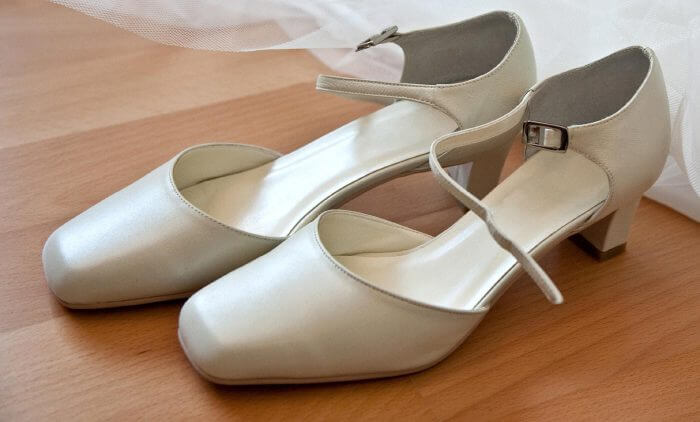 Flache Schuhe Hochzeit