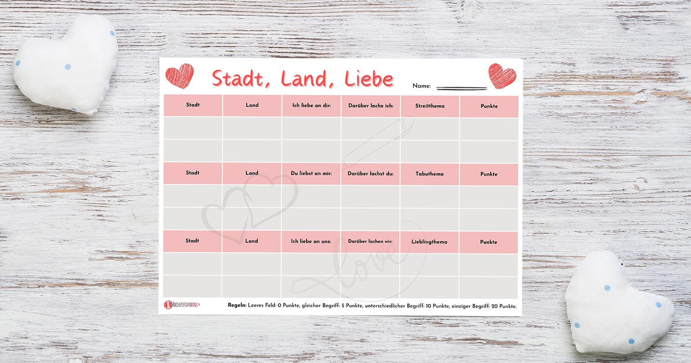 Stadt Land Liebe