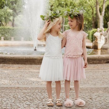 Blumenmädchen Kleid Hochzeit