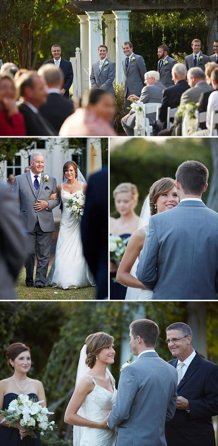 christliche Hochzeit die Trauung