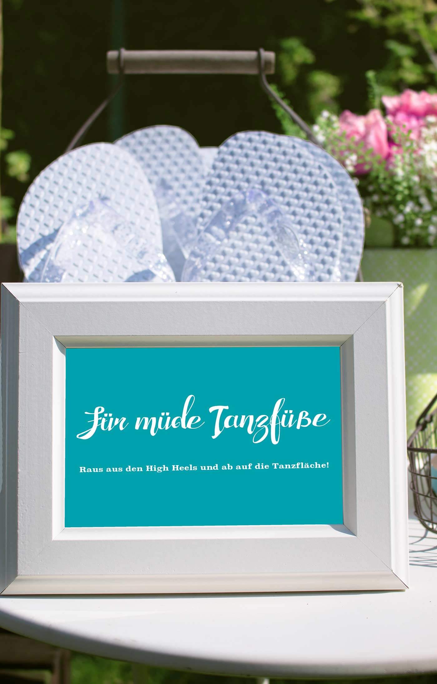 Flip Flops zur Hochzeit Tipps & Ideen für müde Tanzfüße