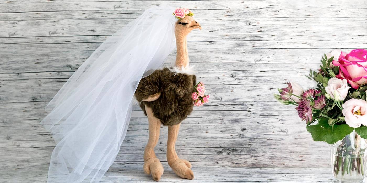 Wurfstrauss Aus Plusch Witzige Idee Zur Hochzeit I Schritt Fur Schritt Anleitung
