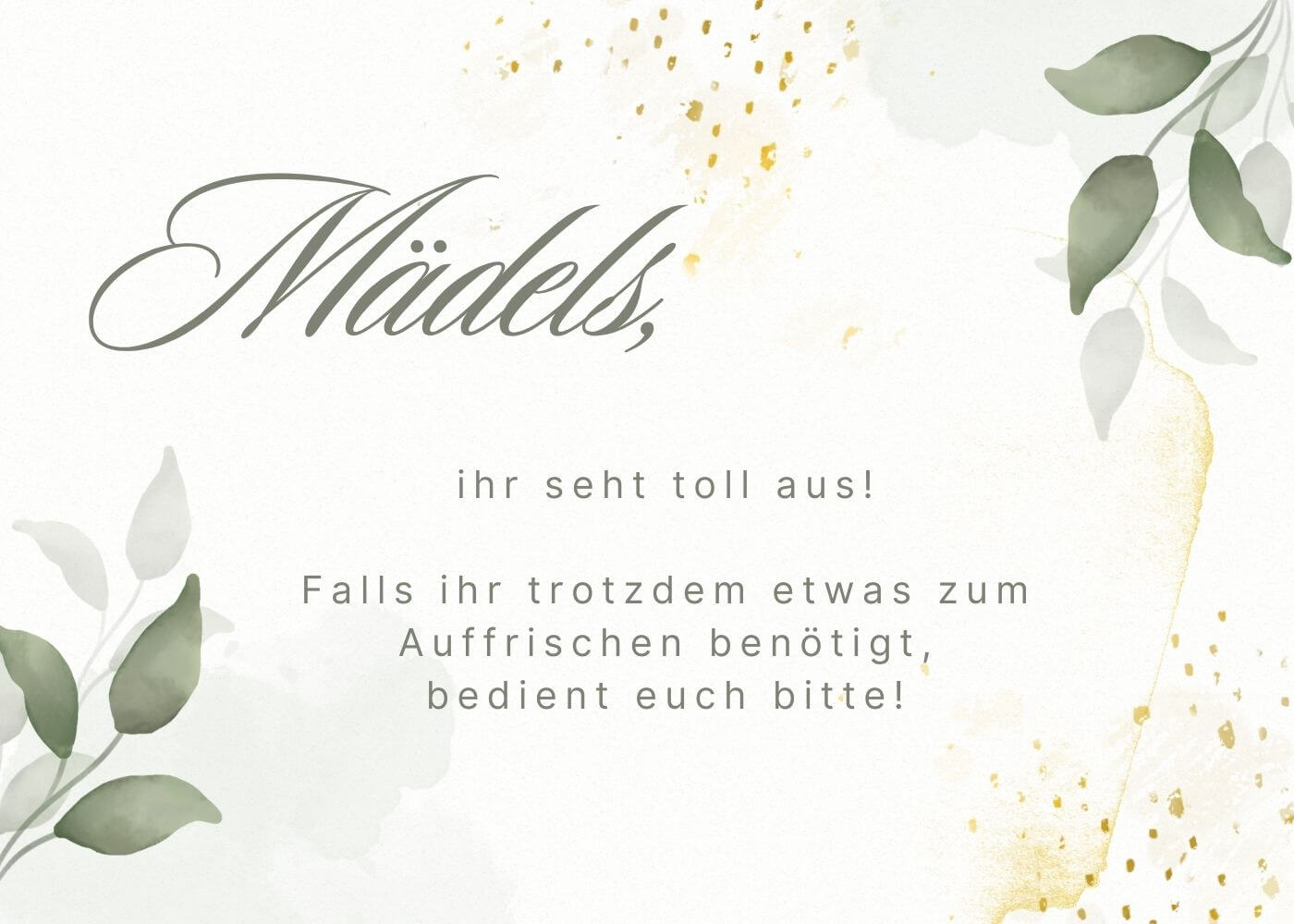 Notfallkörbchen Hochzeit Textvorlage