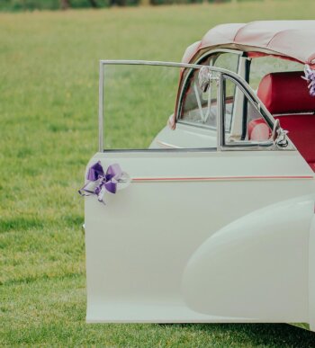 Schleifen Hochzeit Auto selber machen