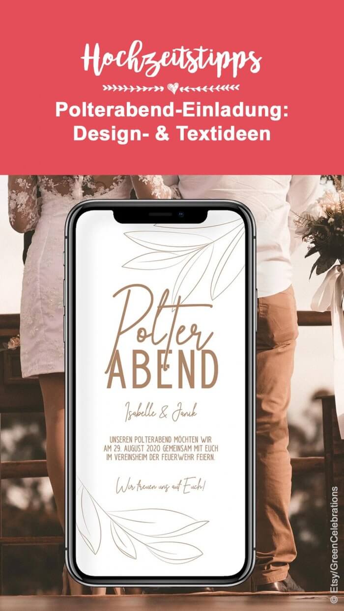 Einladung zum Polterabend Tipps, Ideen, Texte & Beispiele