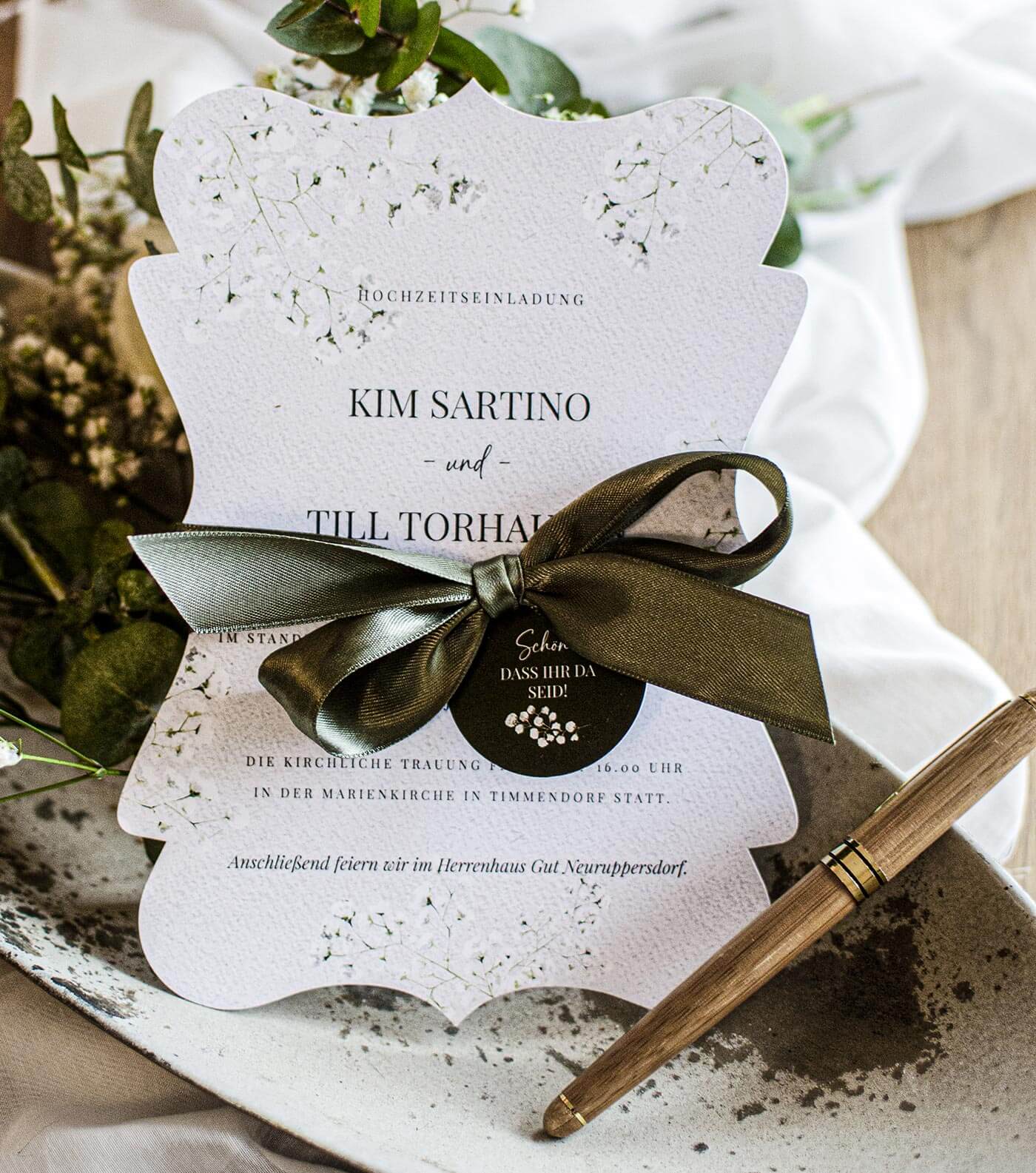 Einladungskarten Silberhochzeit Viele Ideen für Text & Design