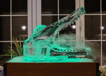 Eisskulptur Hochzeit