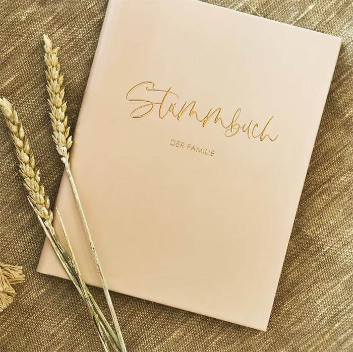Stammbuch zur Hochzeit Schöne Exemplare in der Übersicht